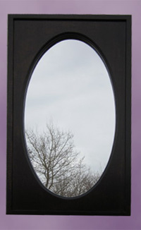 22 x 36 oval Custom Mirror